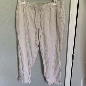 Old navy petite linen pants